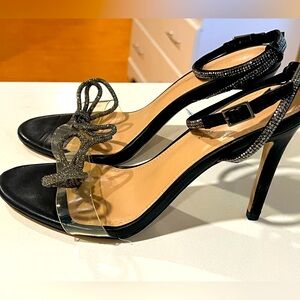 BCBG open toes shoes.